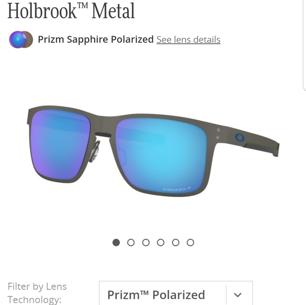 Oakley Holbrook Metal Prizm Polarized Sunglasses